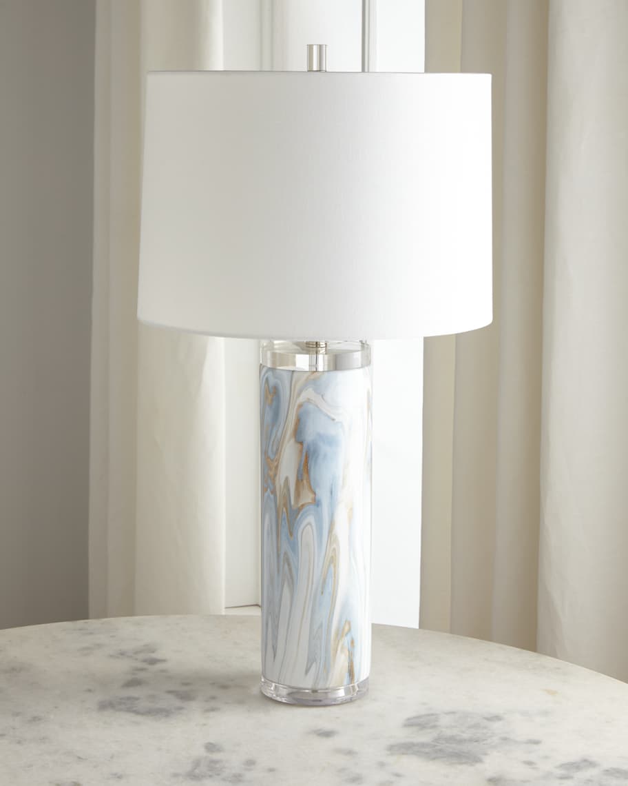 Jamie Young Swirl Ceramic Table Lamp, Jamie Young Table Lamps