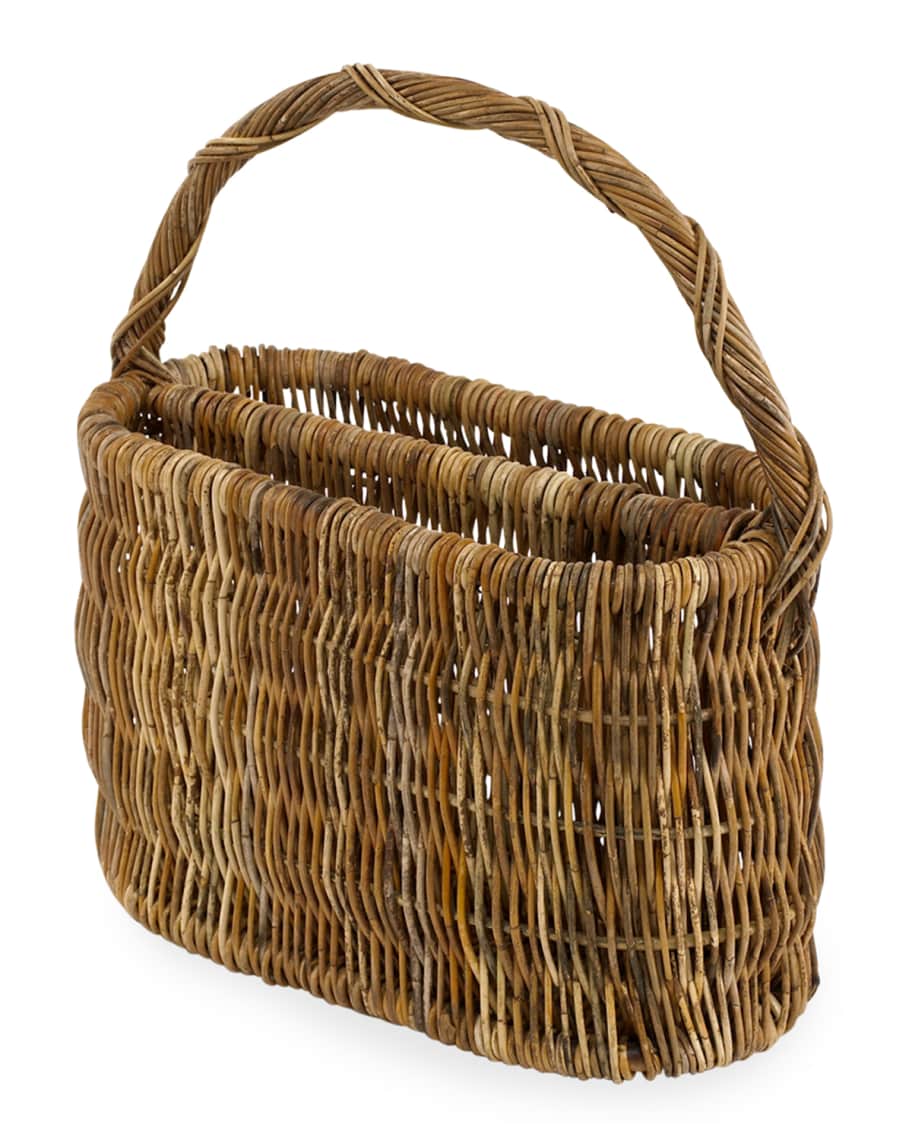 Mainly Baskets Cottage Magazine Basket Horchow