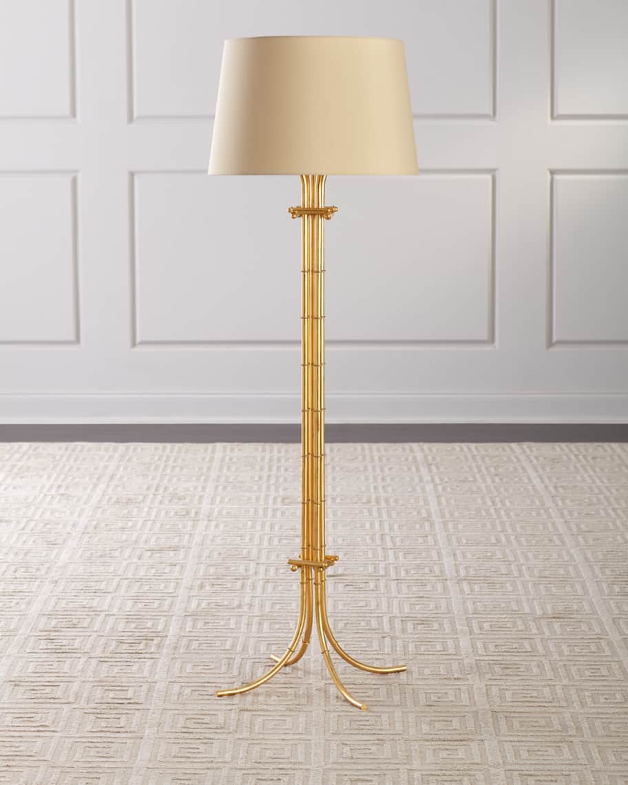 Bamboo Floor Lamp Horchow