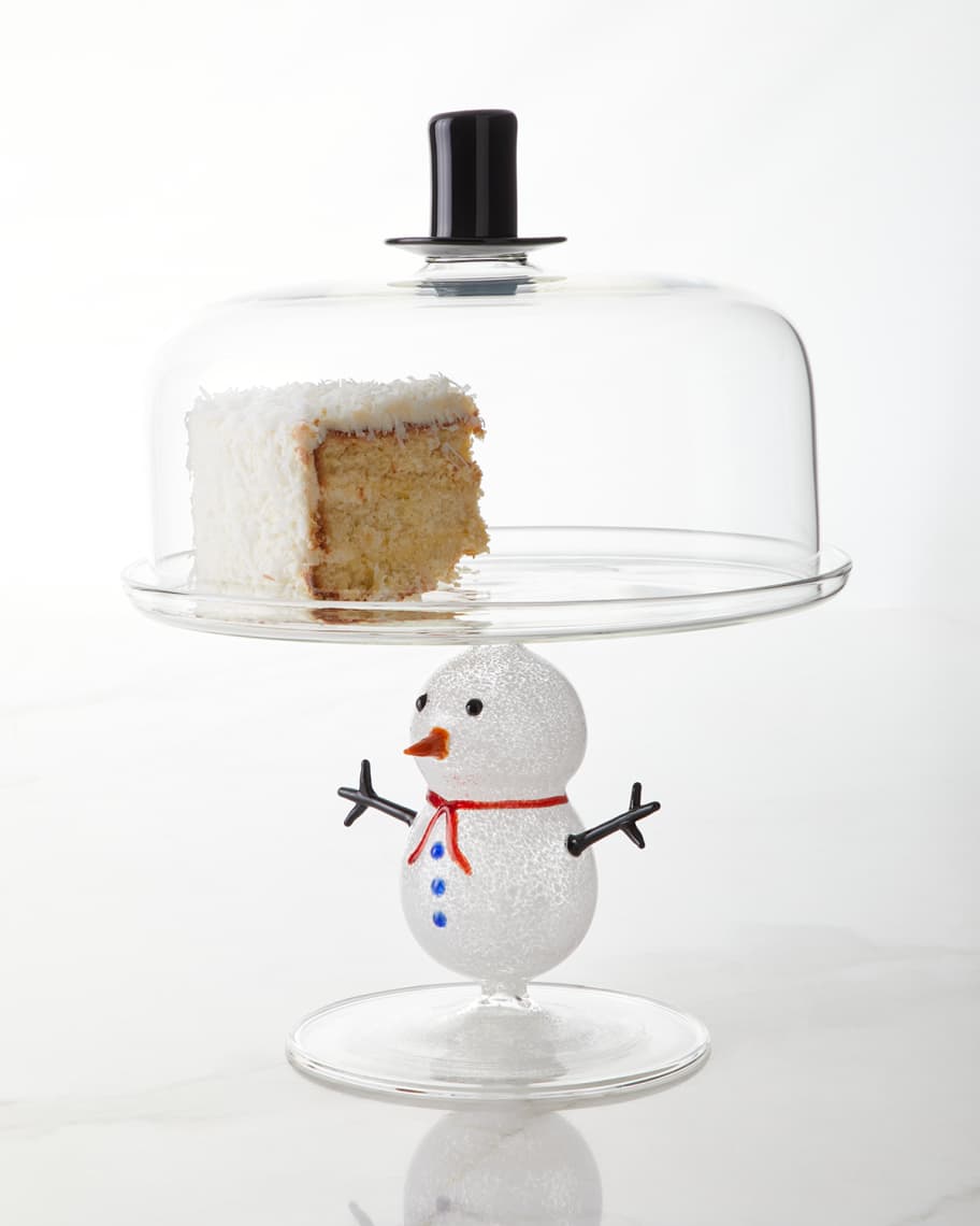 Image 2 of 3: Snowman Cake Stand