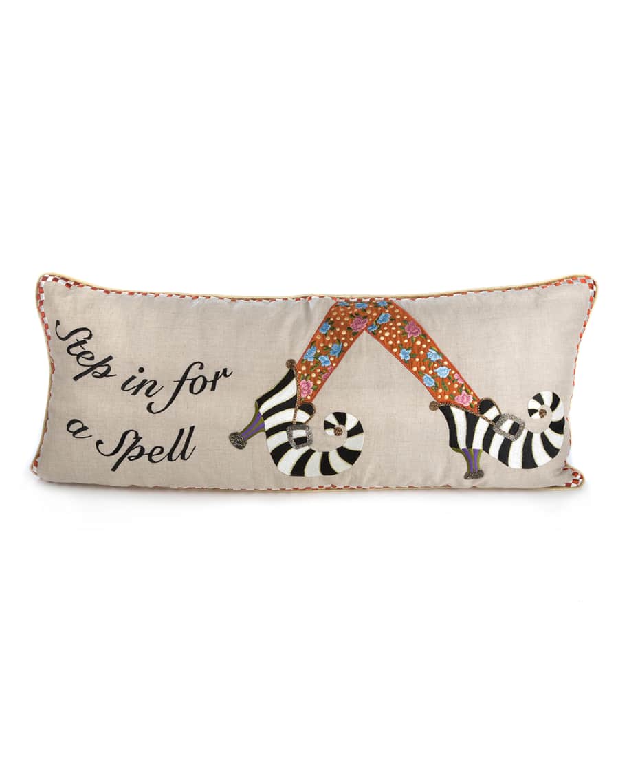 Image 1 of 2: Step In For A Spell Pillow