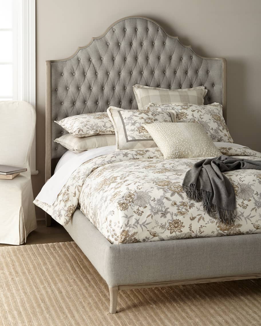 Image 1 of 2: Melody Tufted Queen Bed