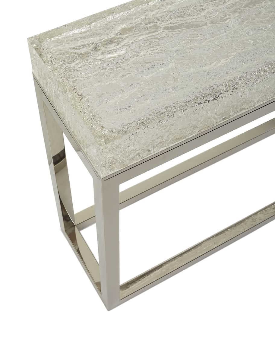 Bernhardt Elsa Arctic Console Table Horchow