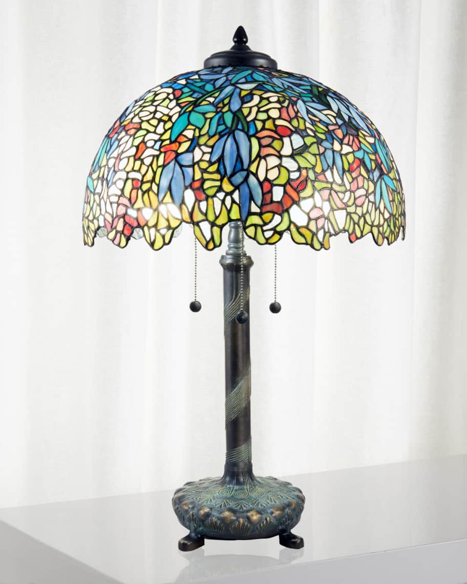 Dale tiffany wisteria lamp hot sale