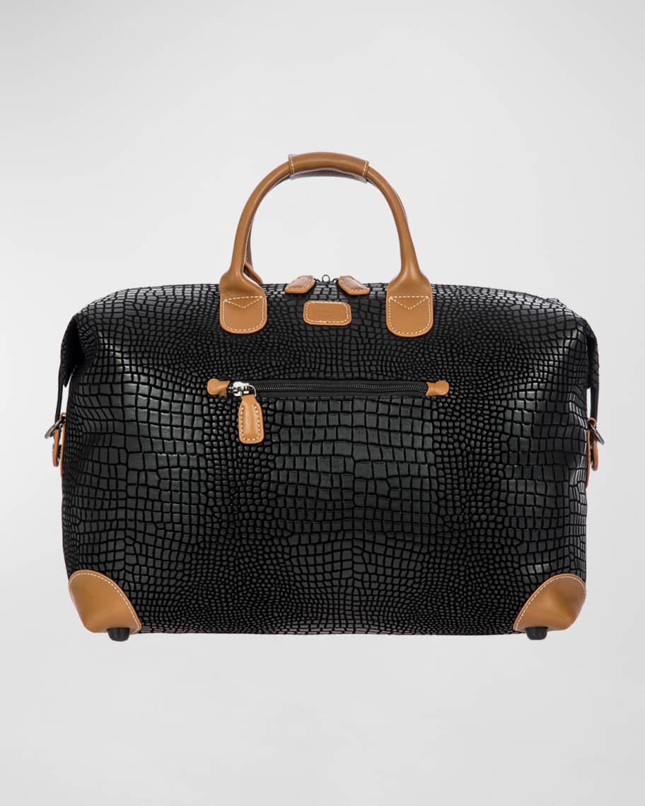 Brics leather duffle hotsell bag