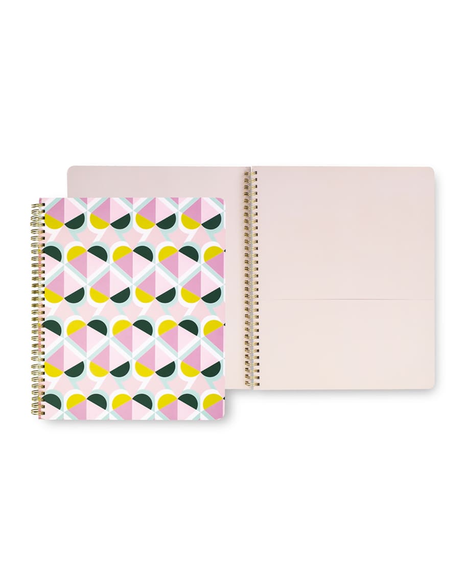 Image 1 of 1: large spiral notebook