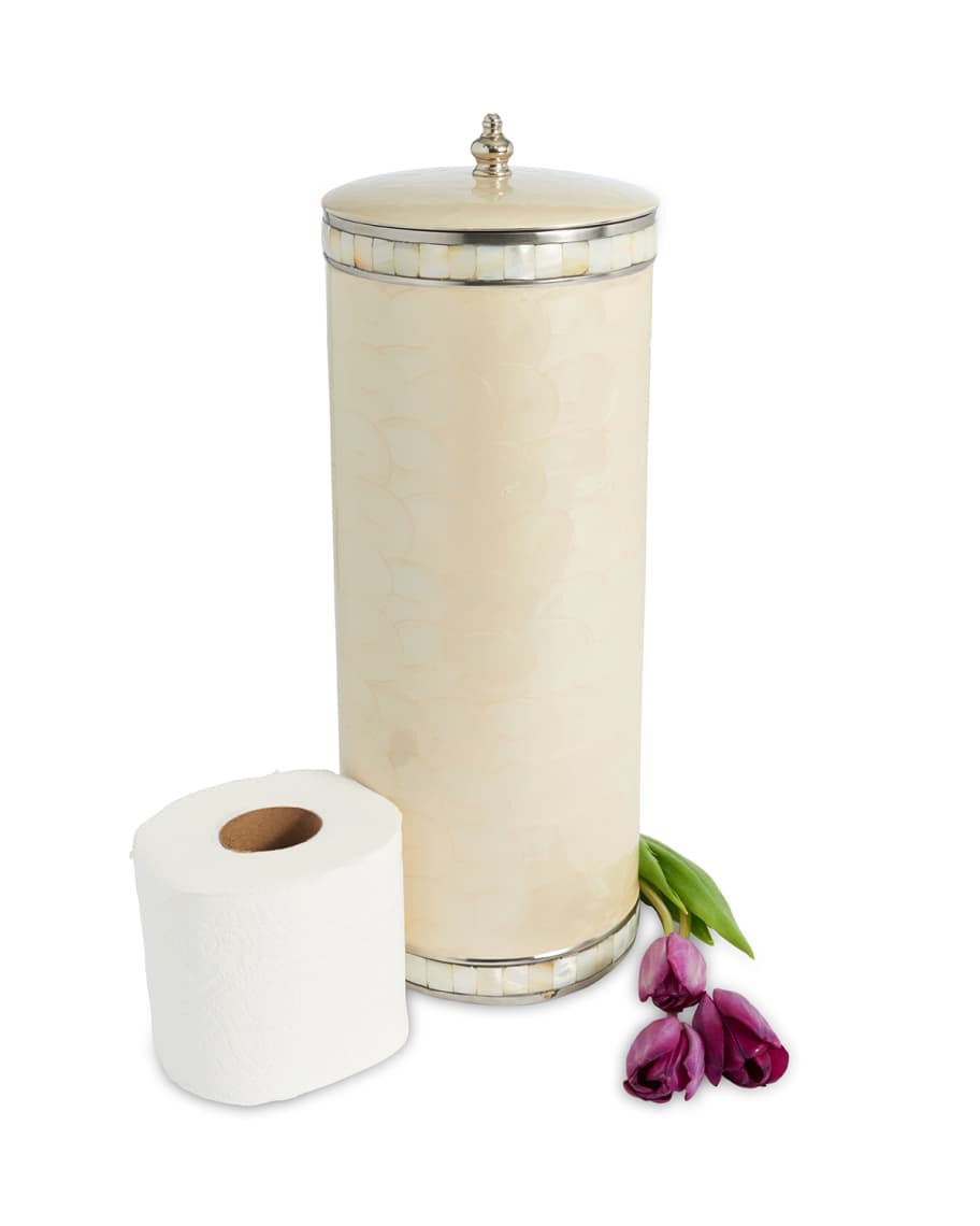 Image 2 of 2: Classic Toilet Tissue Covered Holder