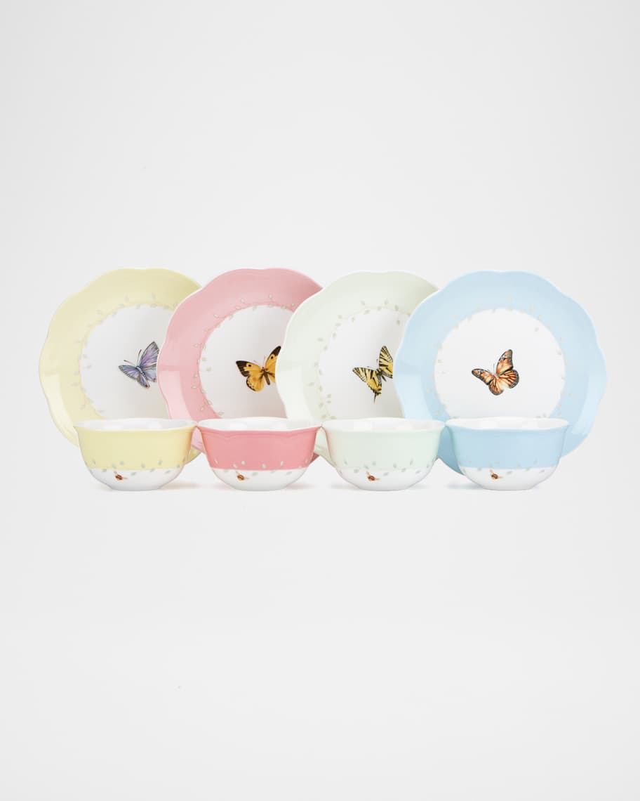 Image 3 of 3: Butterfly Meadow Dessert Plates, Set of 4