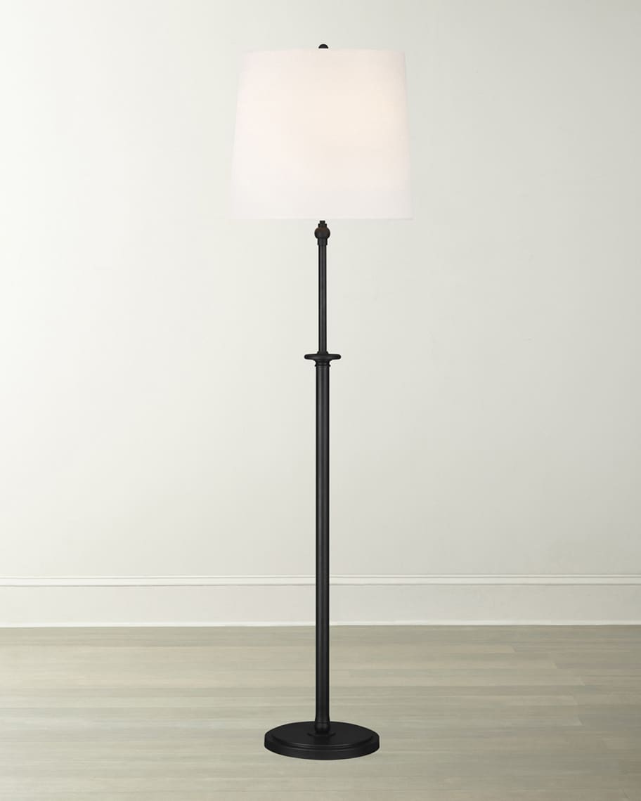 Image 1 of 1: 2 - Light Floor Lamp Capri By Thomas O'Brien