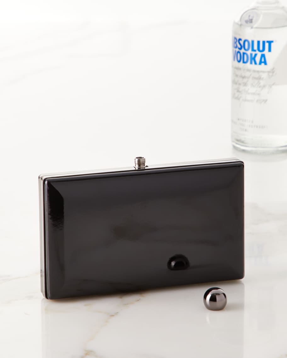 True Zoo VIP Black Incognito Clutch Flask Horchow
