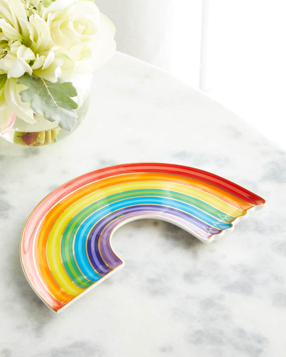Jonathan Adler Dripping Rainbow Trinket Tray | Horchow