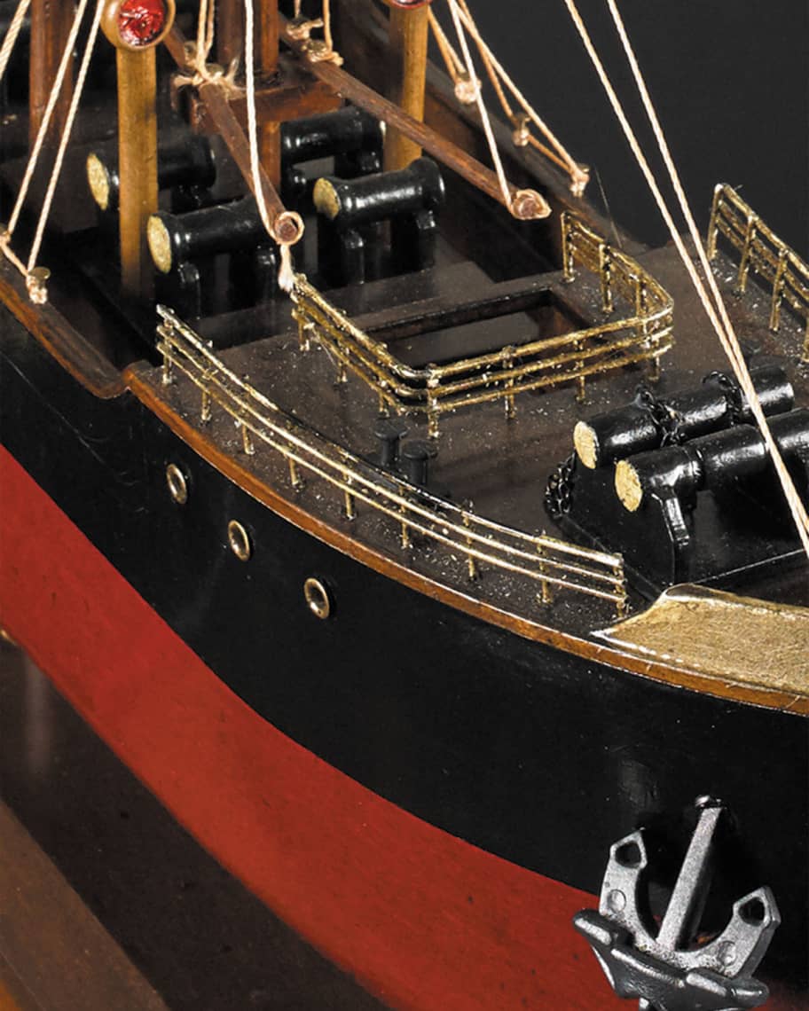 Image 2 of 2: Tramp Steamer Malacca Model Ship