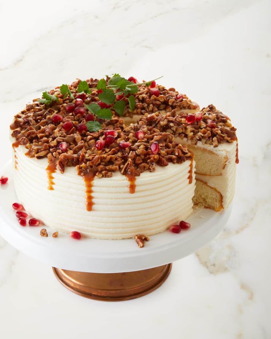 Image 1 of 1: Bourbon Caramel Crunch Cake