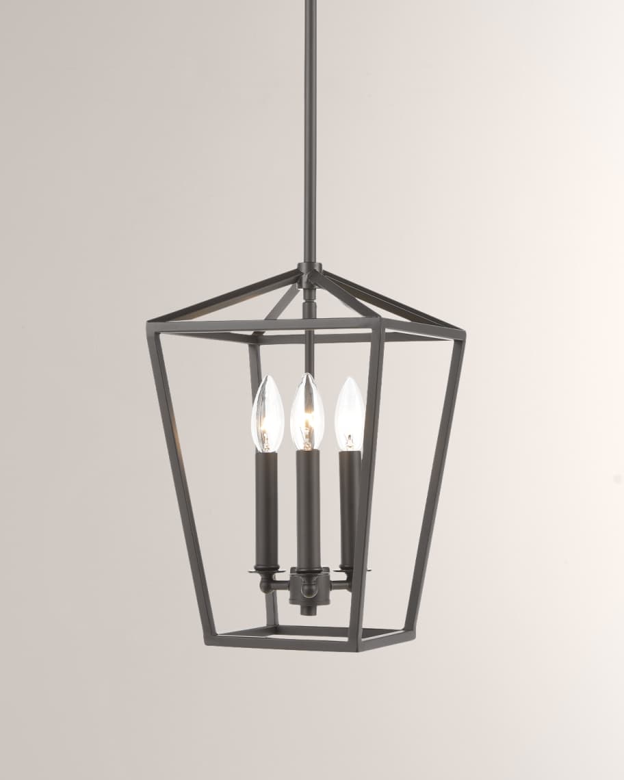 Fairfax 3 Light Oil Rubbed Bronze Mini Pendant Horchow