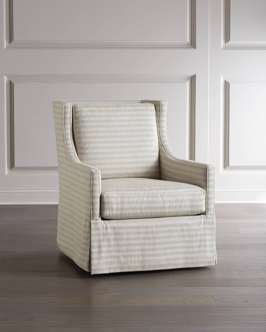 Massoud Sherlock Swivel Chair Horchow