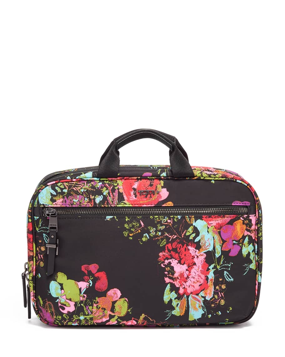 TUMI Madina Floral Print Cosmetics Bag Horchow
