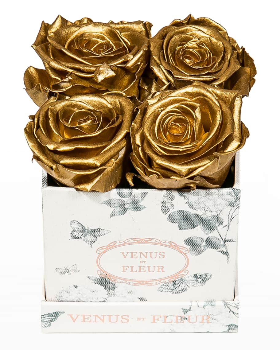 Venus ET Fleur Classic Small Square Rose Box