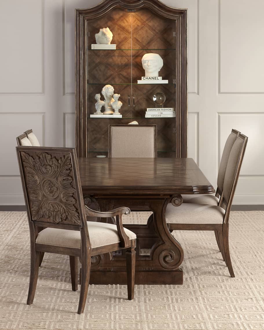 Hooker Furniture Woodlands Double Pedestal Dining Table Horchow
