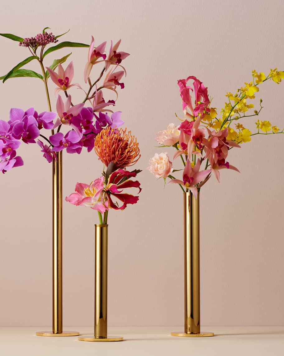 Nambe Twist Bud Vase