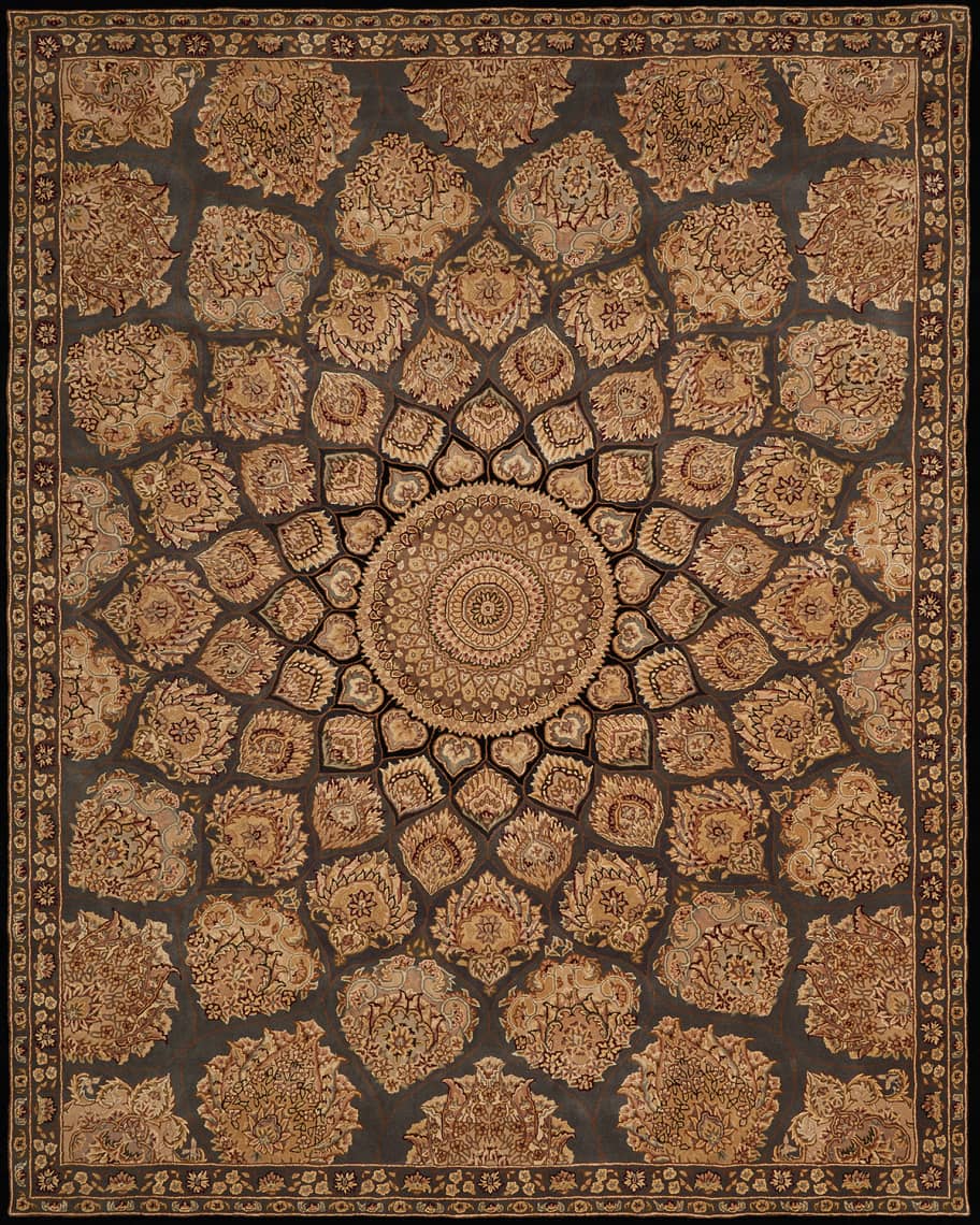 Image 2 of 4: Mosaic Hand-Tufted Rug, 8' x 10'
