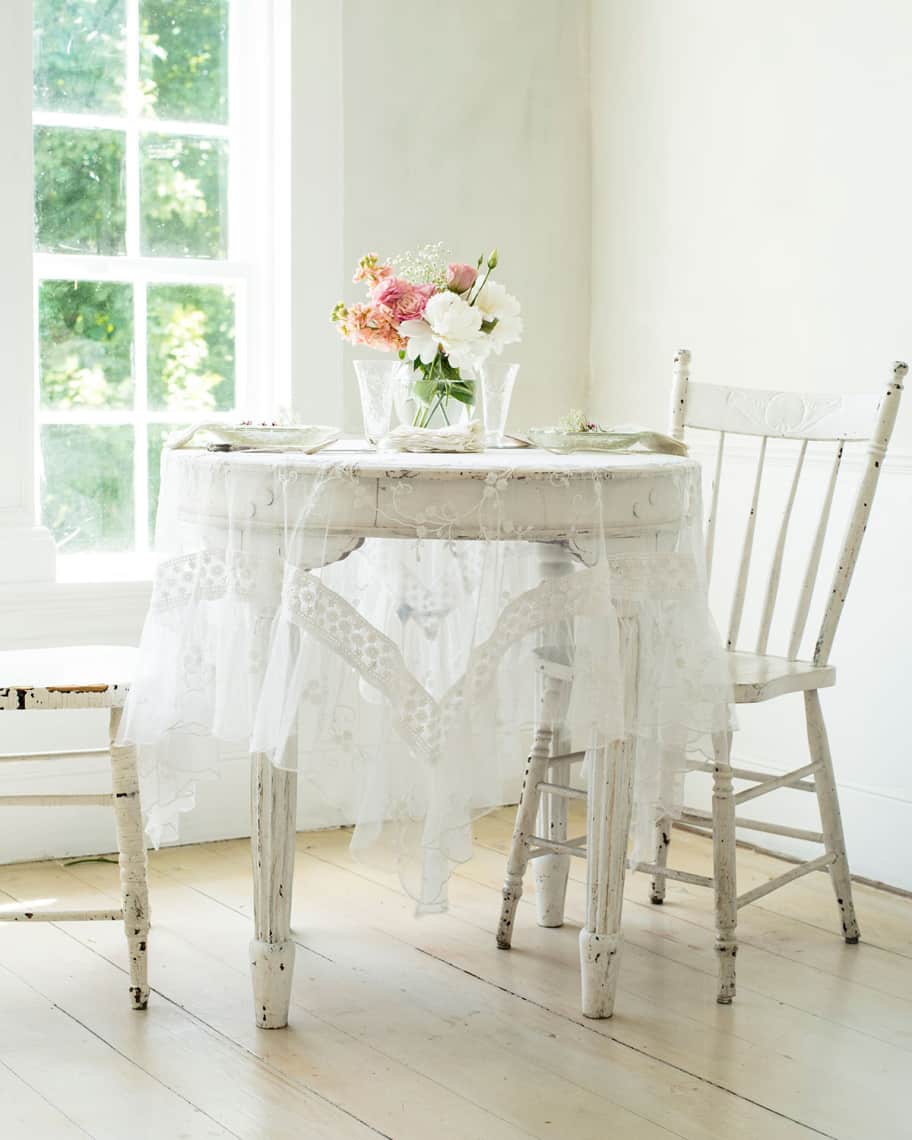 Image 1 of 3: Beloved Embroidered Breakfast Tablecloth