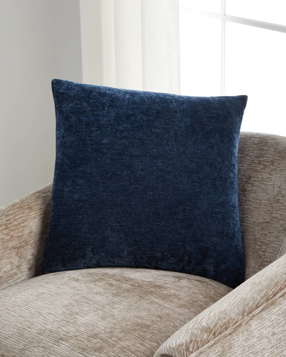 Image 1 of 1: Brody Sapphire Pillow, 22"Sq.