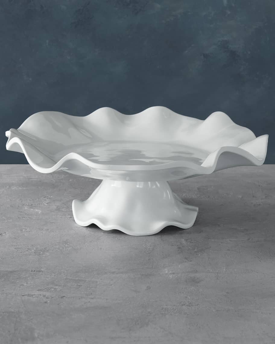 Image 2 of 3: Vida Havana Pedestal Cake Platter