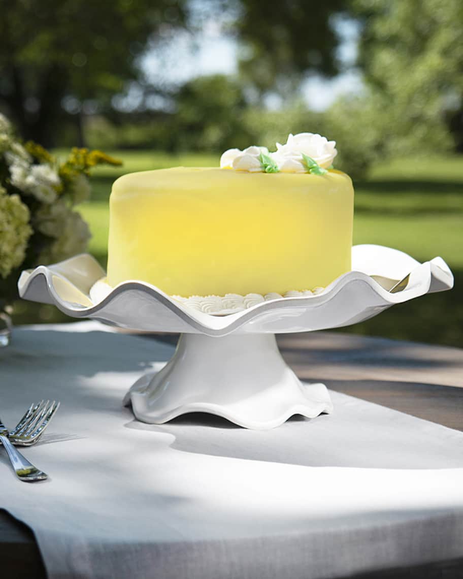 Image 3 of 3: Vida Havana Pedestal Cake Platter