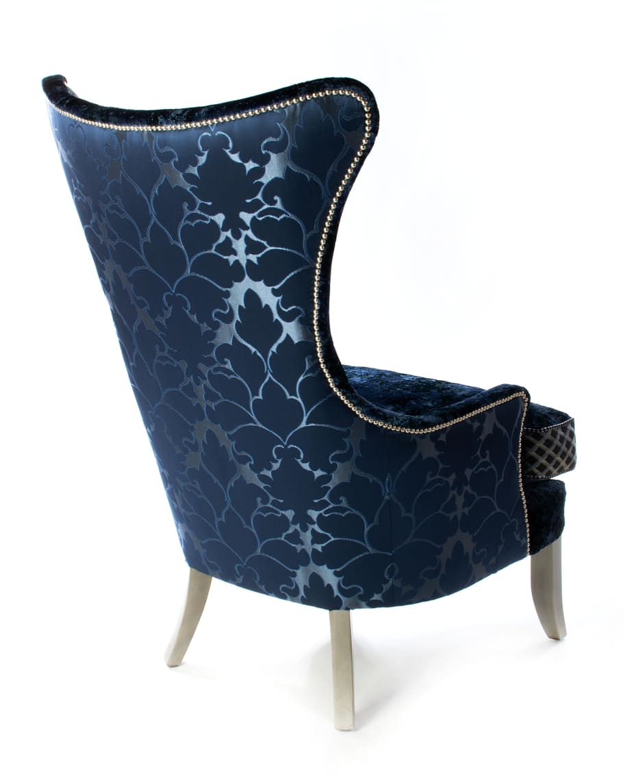 Image 2 of 2: Bluetopia Wing Chair