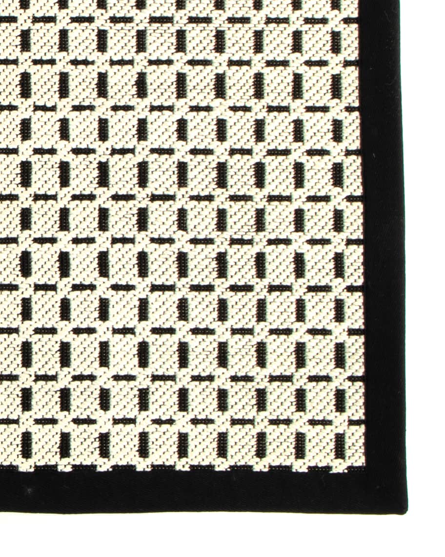 Image 1 of 1: Bauhaus Check Rug, 3' x 5'