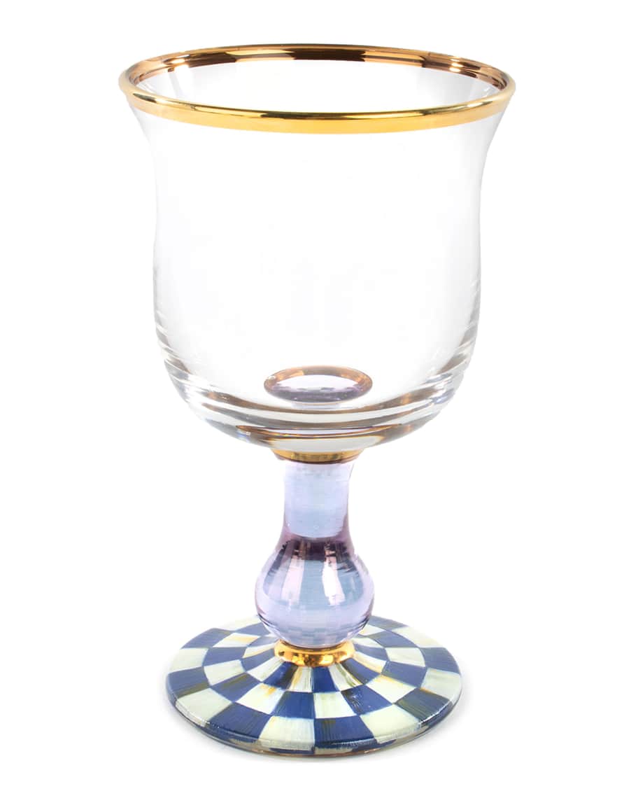 Image 1 of 1: Royal Check Water Glass
