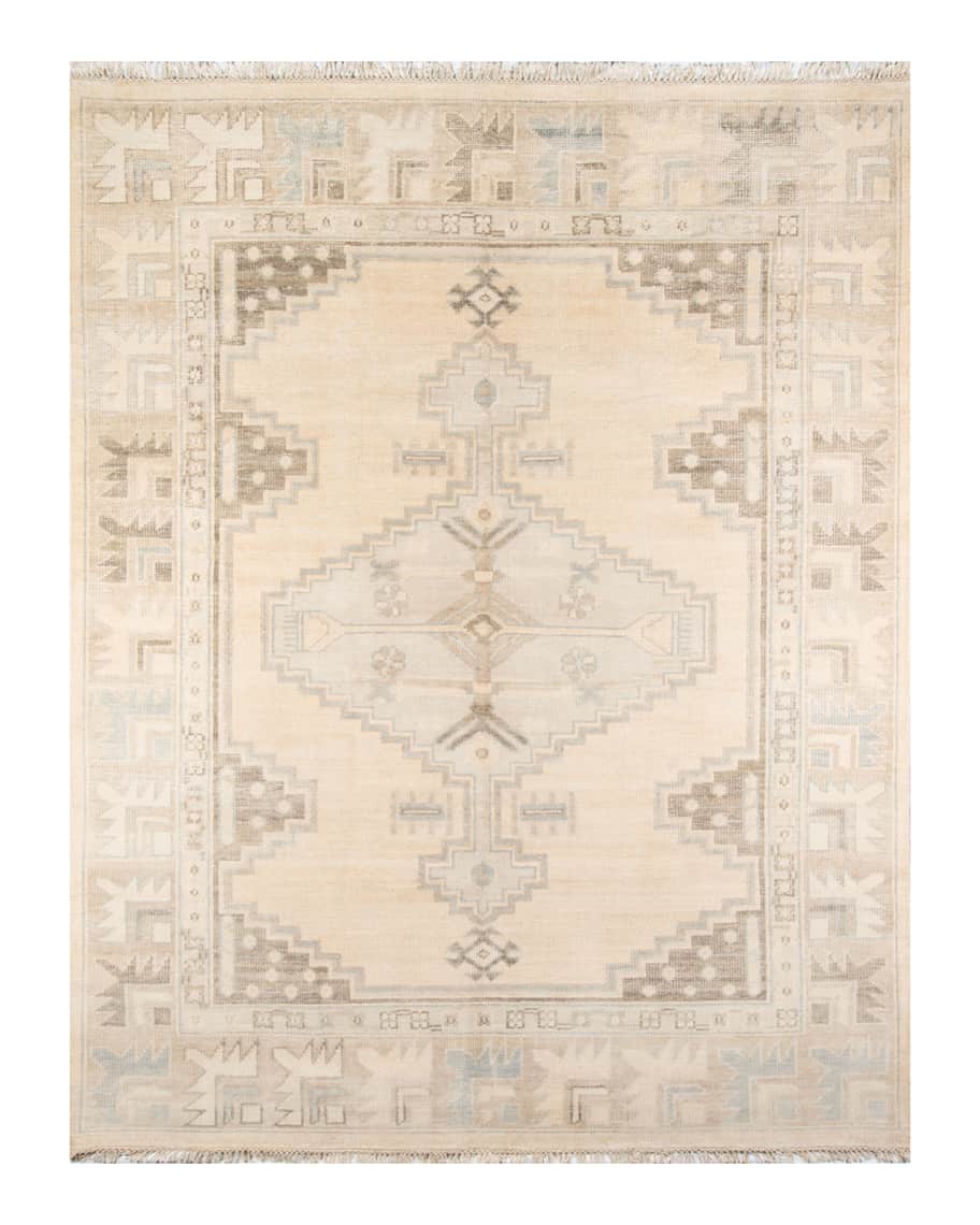 Image 1 of 4: Everson Hand-Knotted Rug, 10' x 14'