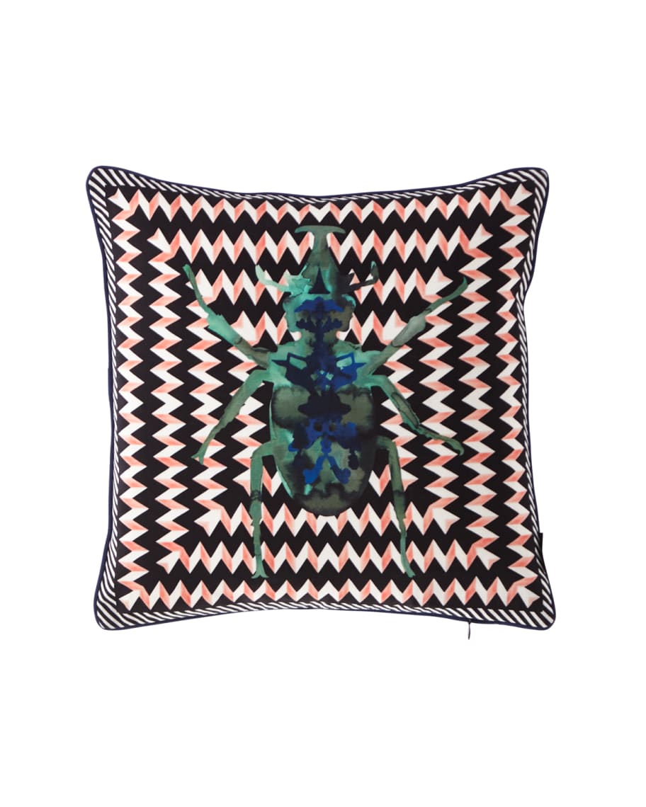 Christian Lacroix Beetle Waves Oeillet Pillow Horchow
