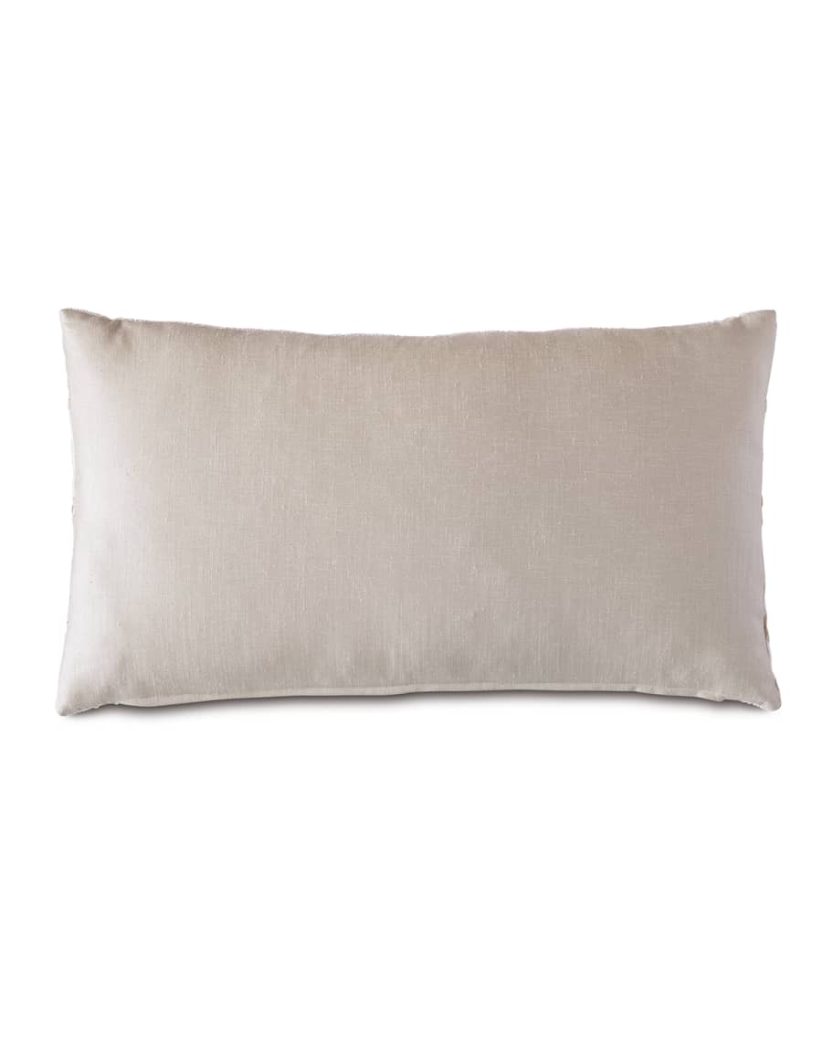 Image 2 of 3: Tesseract Ivory Decorative Pillow
