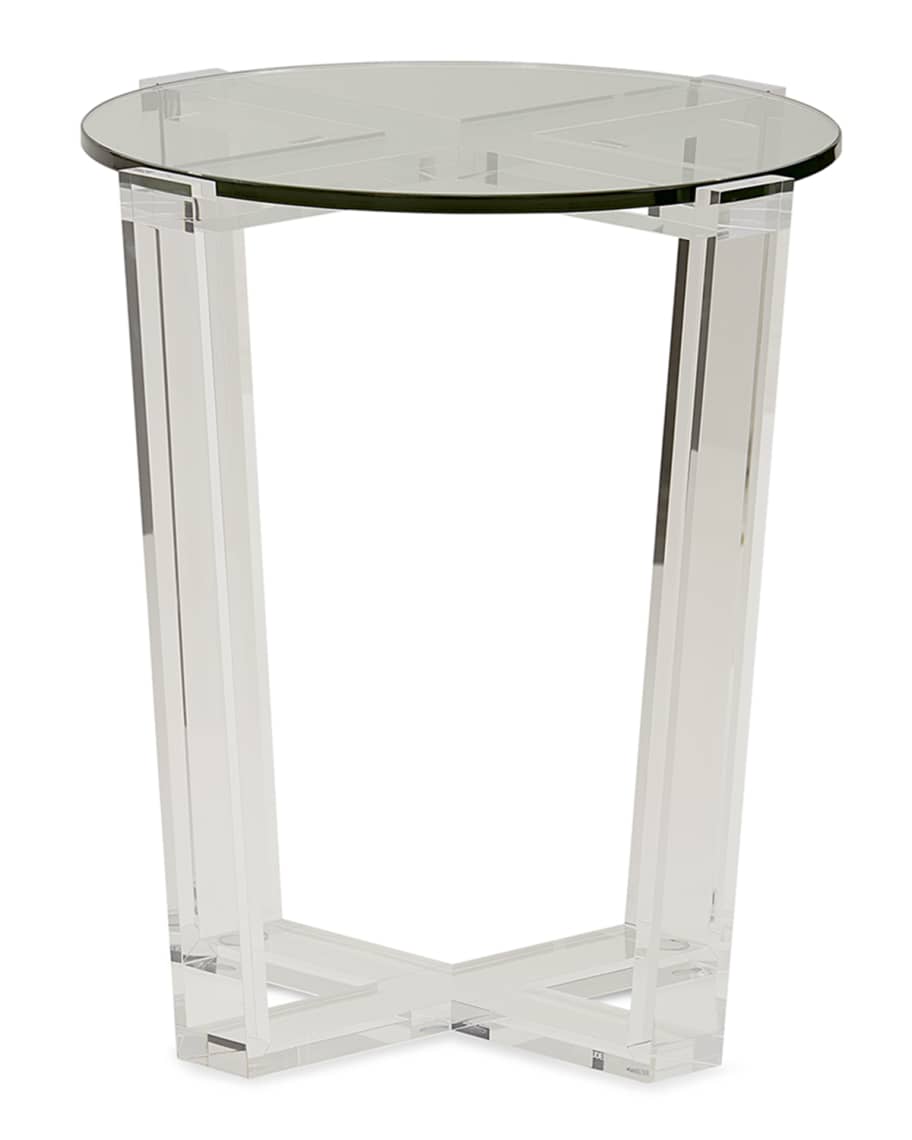 Image 2 of 2: Jean Acrylic Side Table