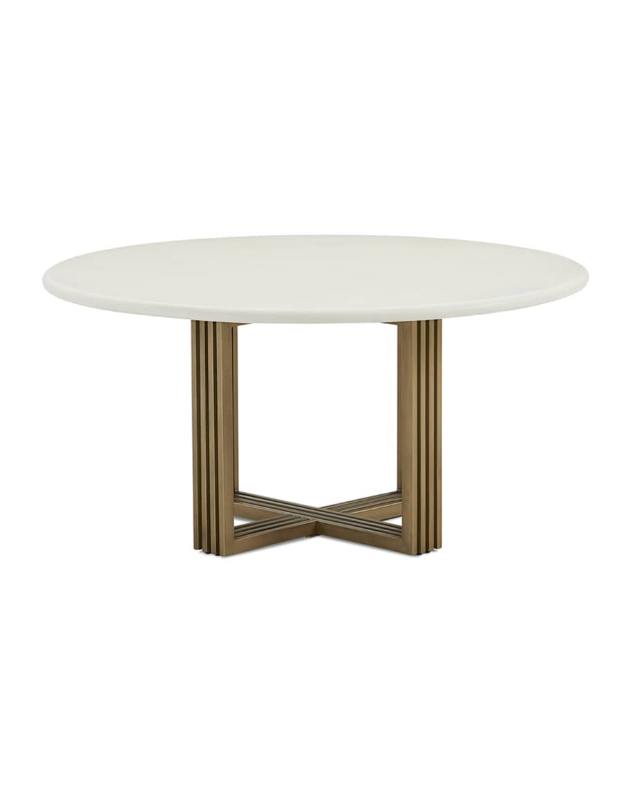 Image 3 of 4: Pietro Round Dining Table