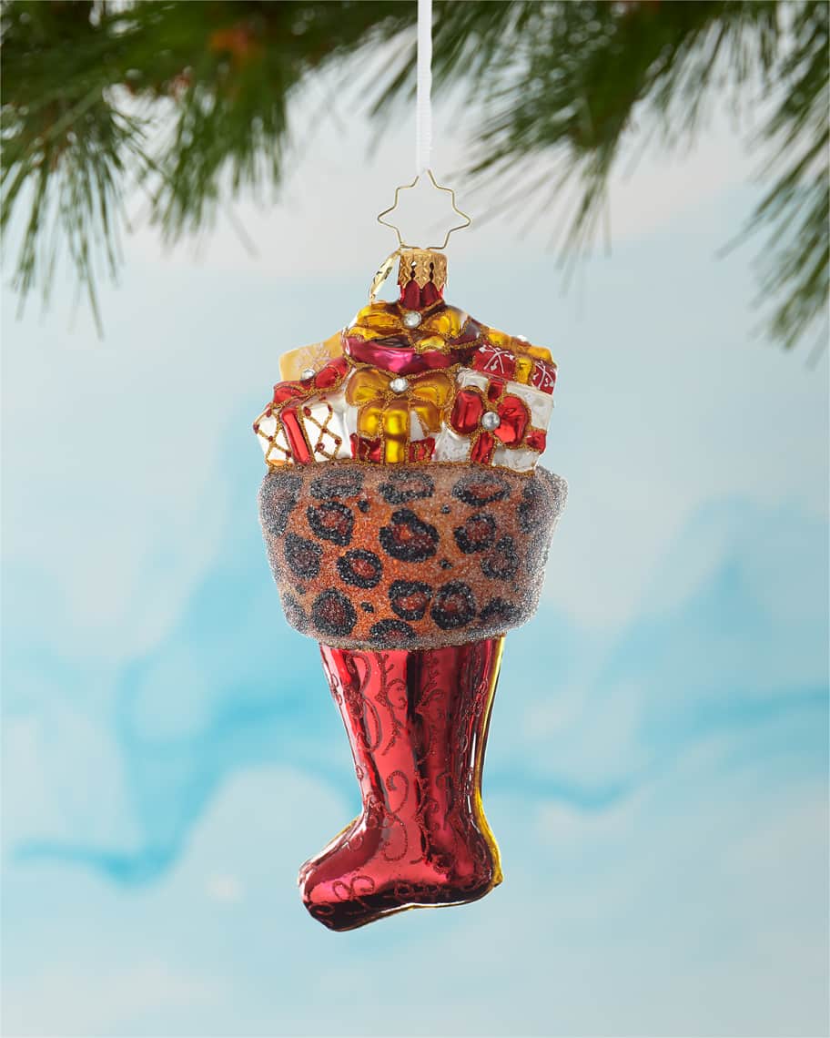 Image 1 of 1: A Fierce Stocking Christmas Ornament