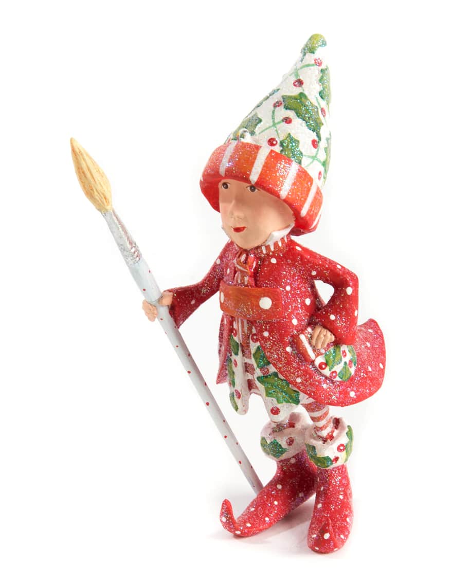 Image 1 of 2: Dash Away Vixens Elf Ornament
