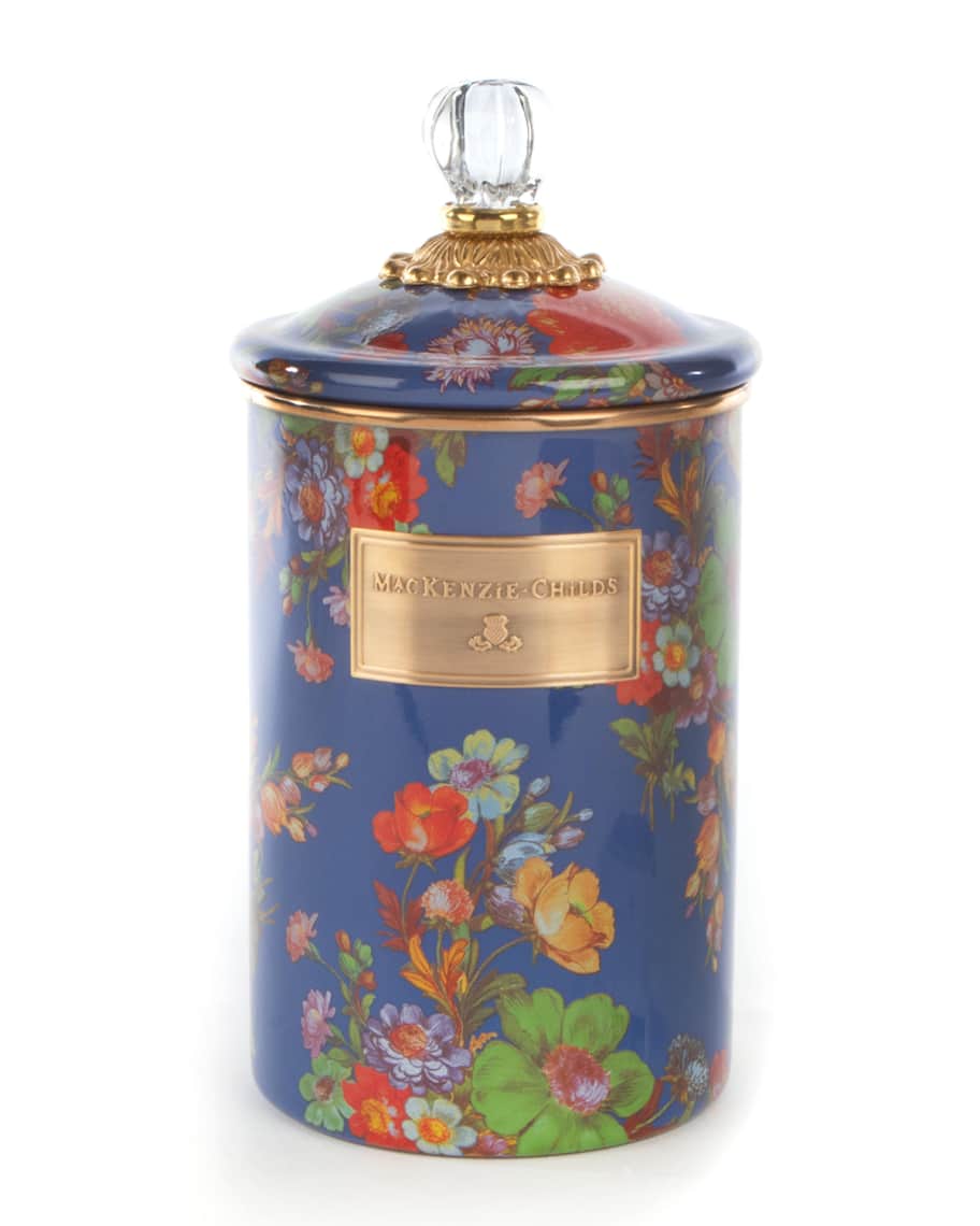 MacKenzie-Childs Flower Market Large Canister