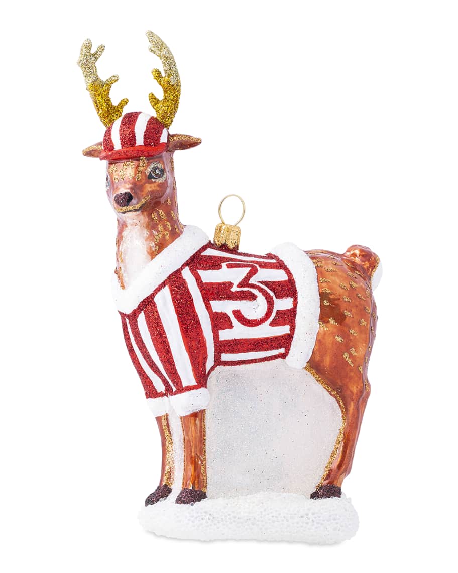 Image 1 of 2: Country Estate Reindeer Games Donner Ornament