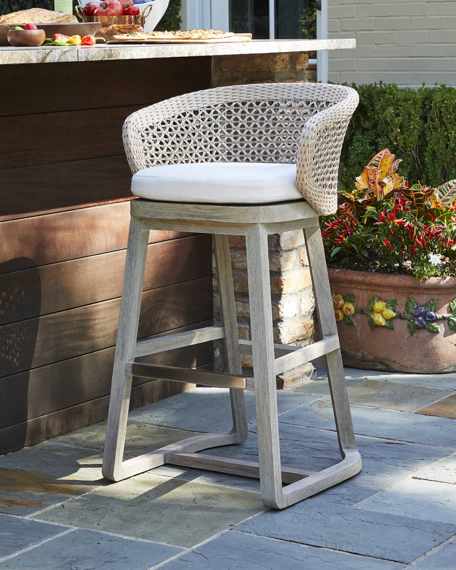 Image 1 of 4: Laguna Outdoor Barstool