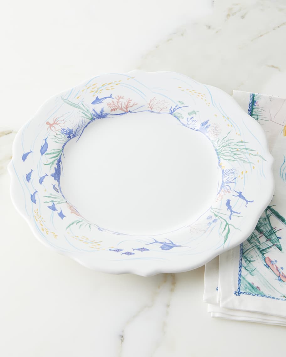 Vietri Uccello Dinner Plate