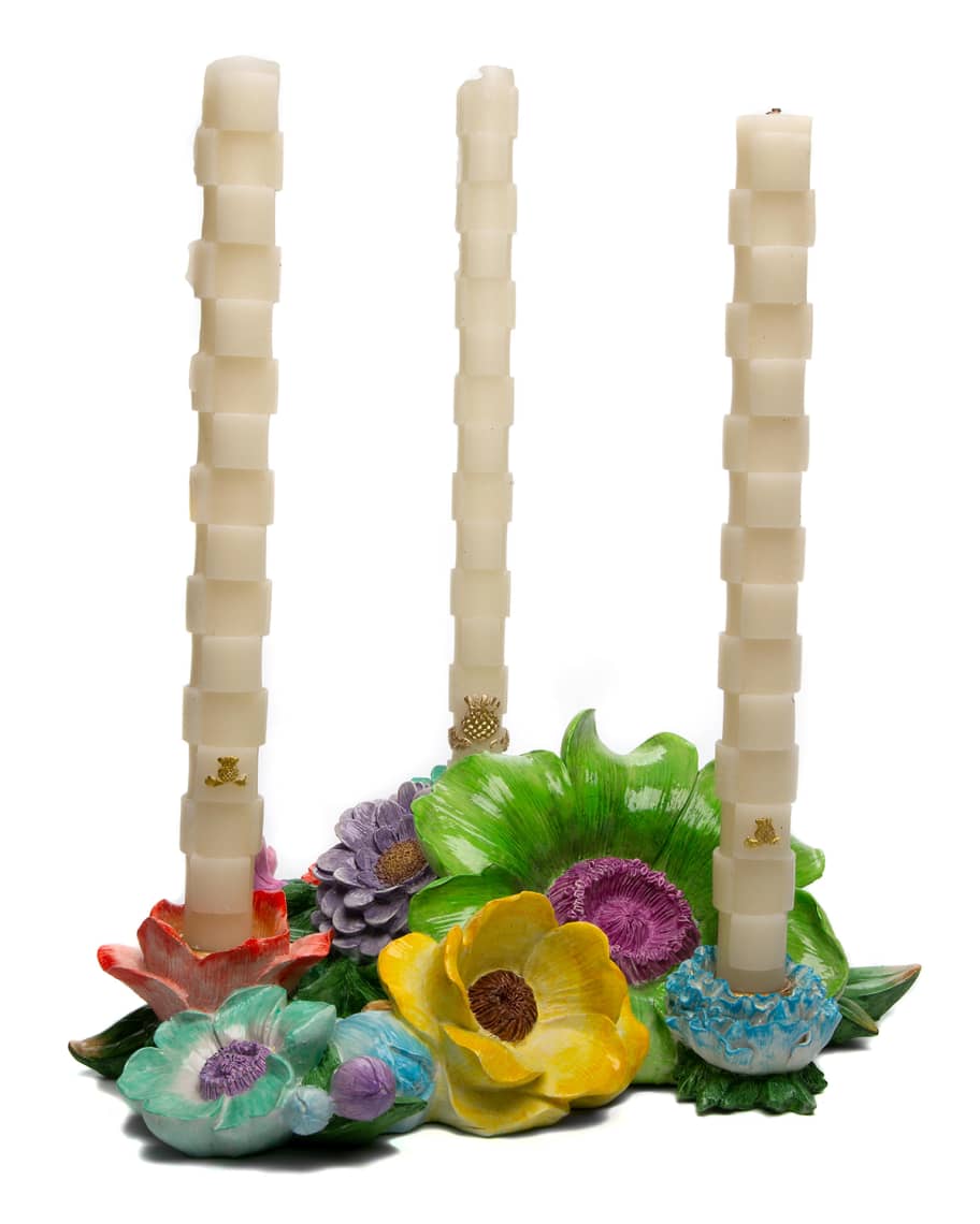 Image 2 of 2: Flower Market Candle Centerpiece