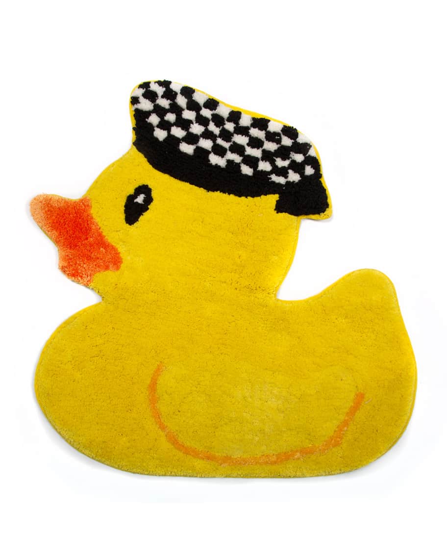 MacKenzieChilds Rubber Ducky Bath Rug Horchow