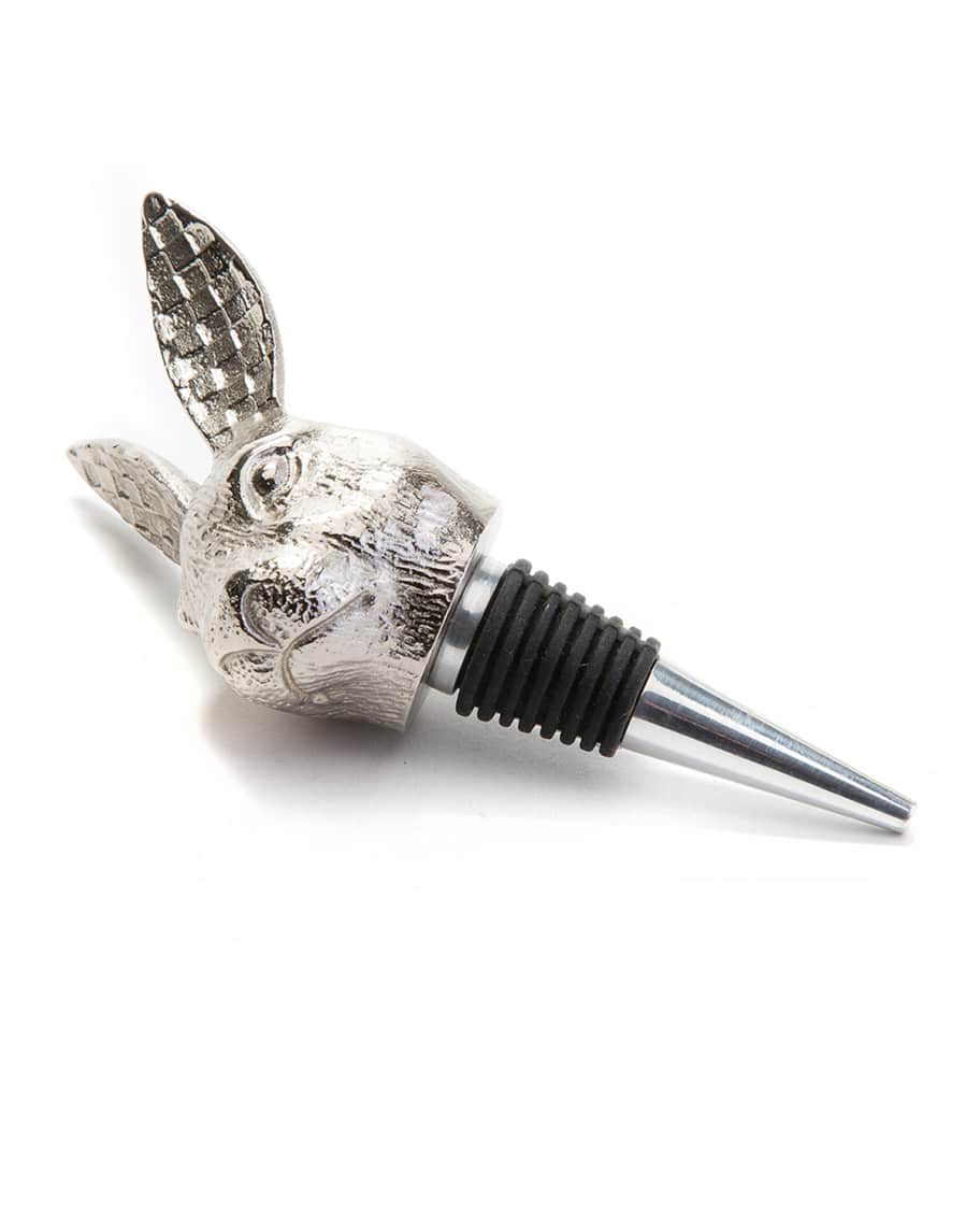 MacKenzieChilds Rabbit Bottle Stopper Horchow