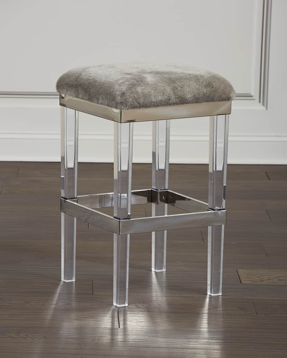 Vanity Stool Lucite Stools Counter Height Bernhardt Tori Bar Stool
