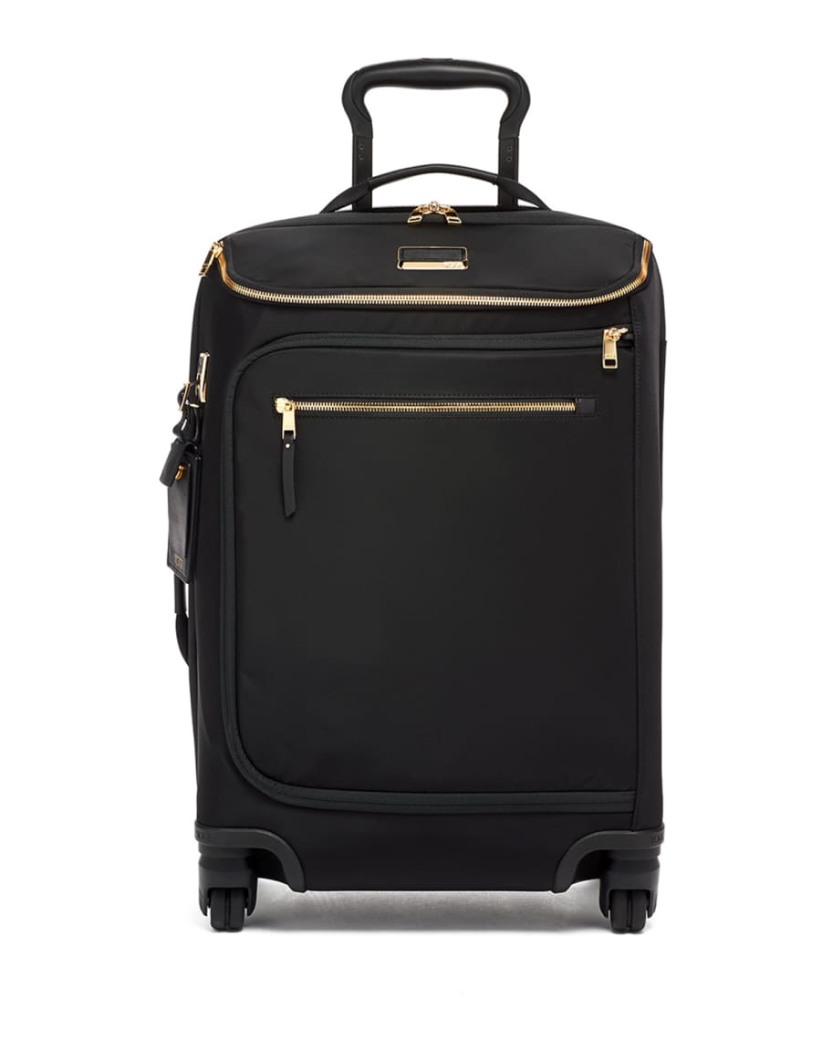 Black tumi carry on deals