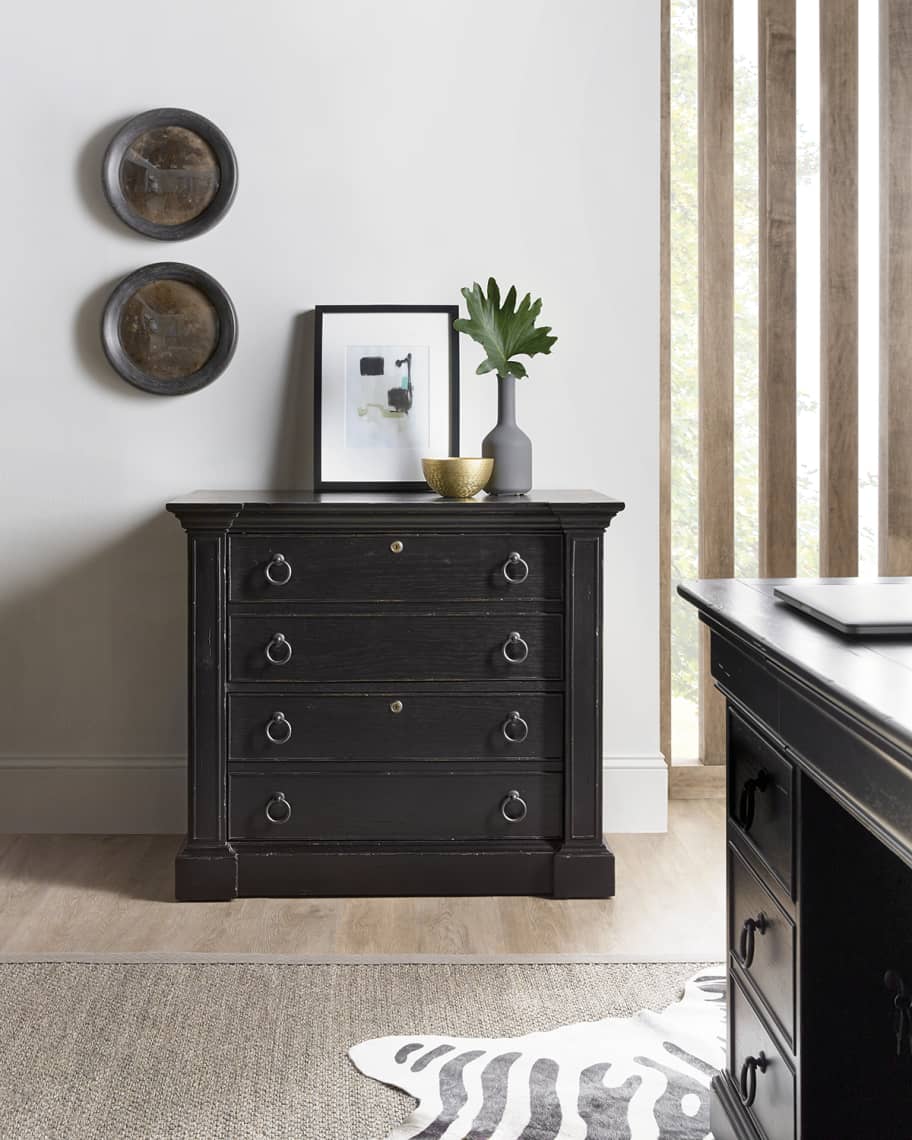Hooker shop file cabinet