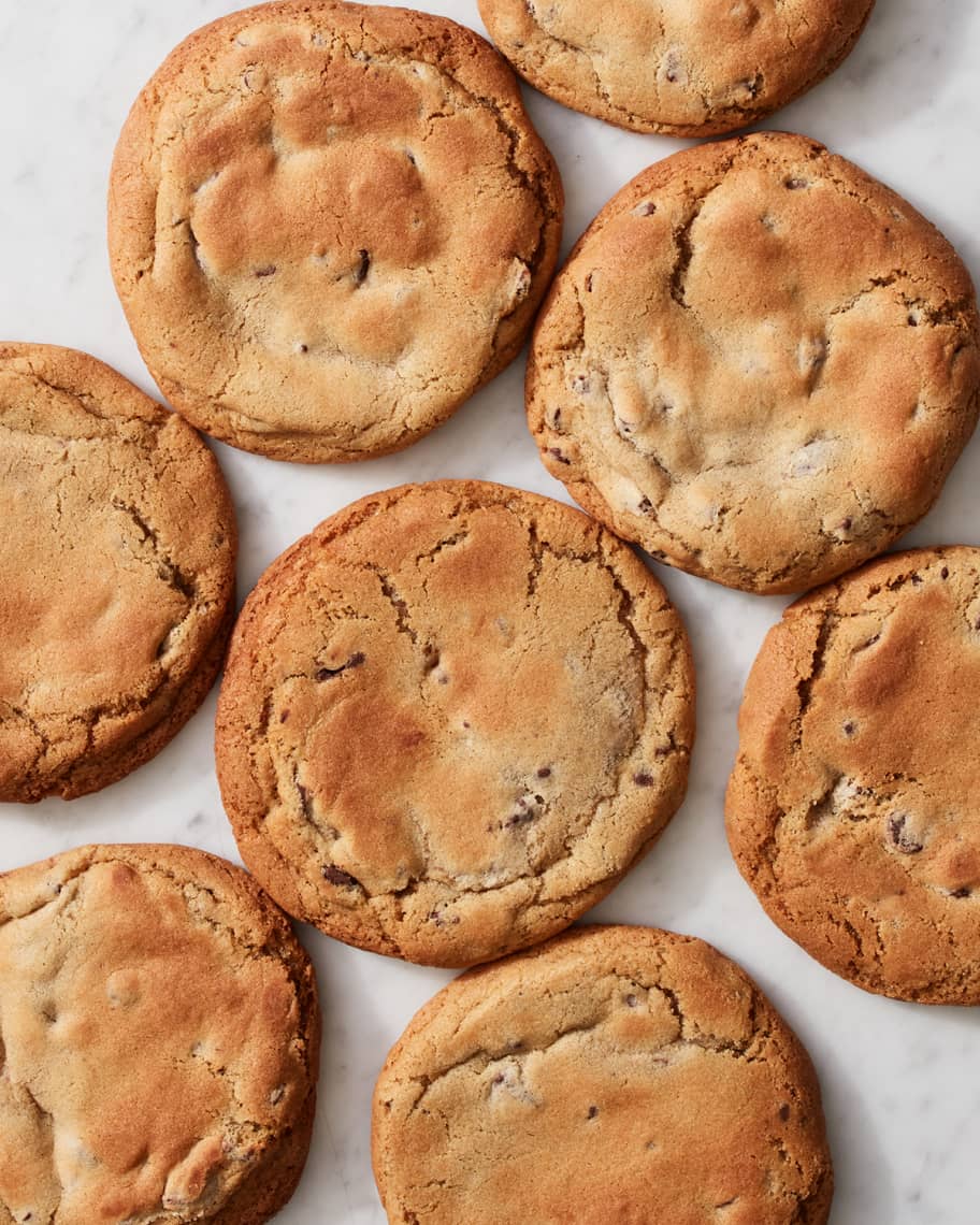Image 1 of 2: Classic Chocolate Chip Oversized Cookies, 1 Dozen