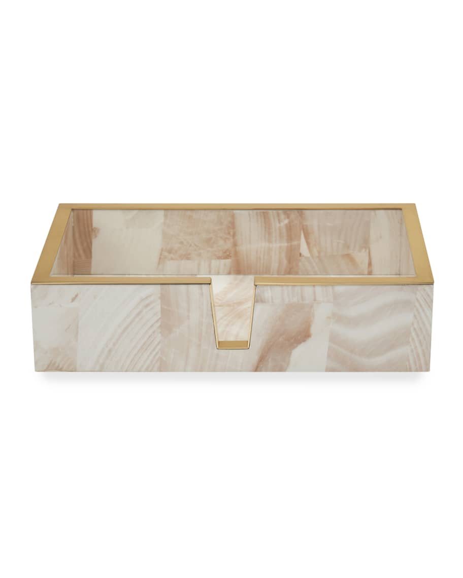 Image 1 of 2: Palermo II Rectangular Hand Towel Tray